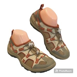 Lands' End Trekker Water/Trail Mesh Hiking Shoes Women's 7 Excellent Condition!